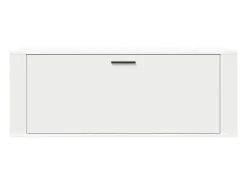 Zapatero de pared Blanco 100x35x38cm Madera de ingeniería
