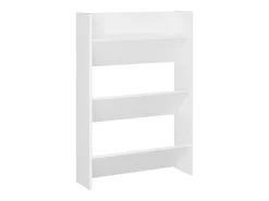 Zapatero de pared Blanco 60x18x90 cm Aglomerado