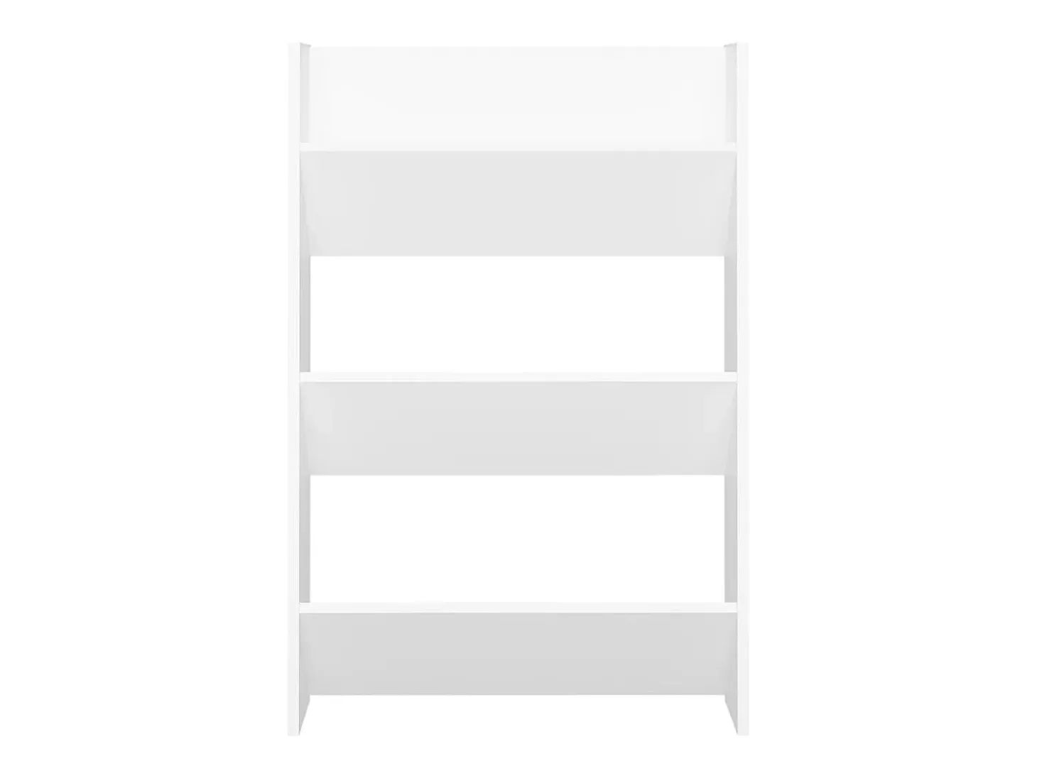 Zapatero de pared Blanco 60x18x90 cm Aglomerado