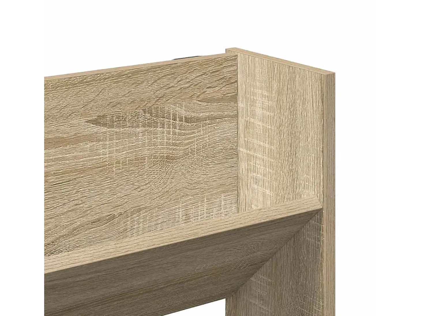 Zapatero de pared de madera de ingeniería de roble Sonoma