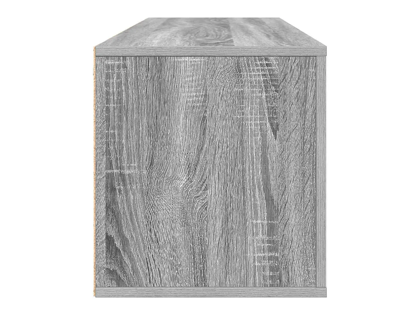 Zapatero de pared gris Sonoma 100x35x38 cm