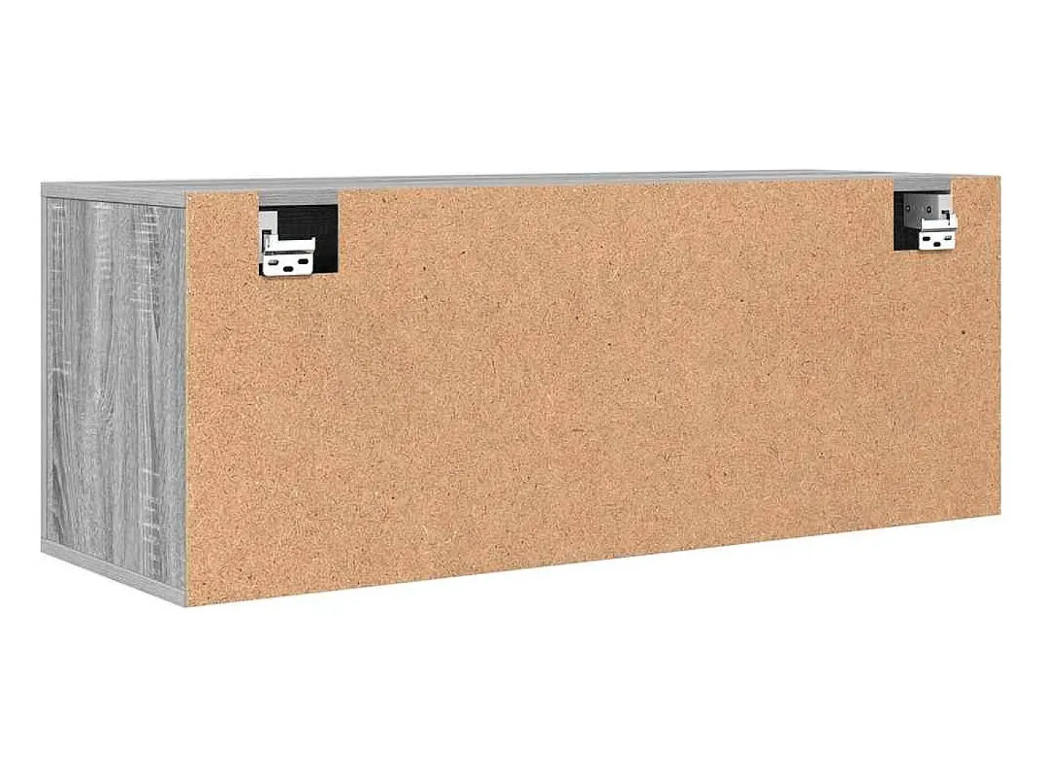Zapatero de pared gris Sonoma 100x35x38 cm