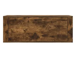 Zapatero de pared Roble ahumado 100x35x38 cm