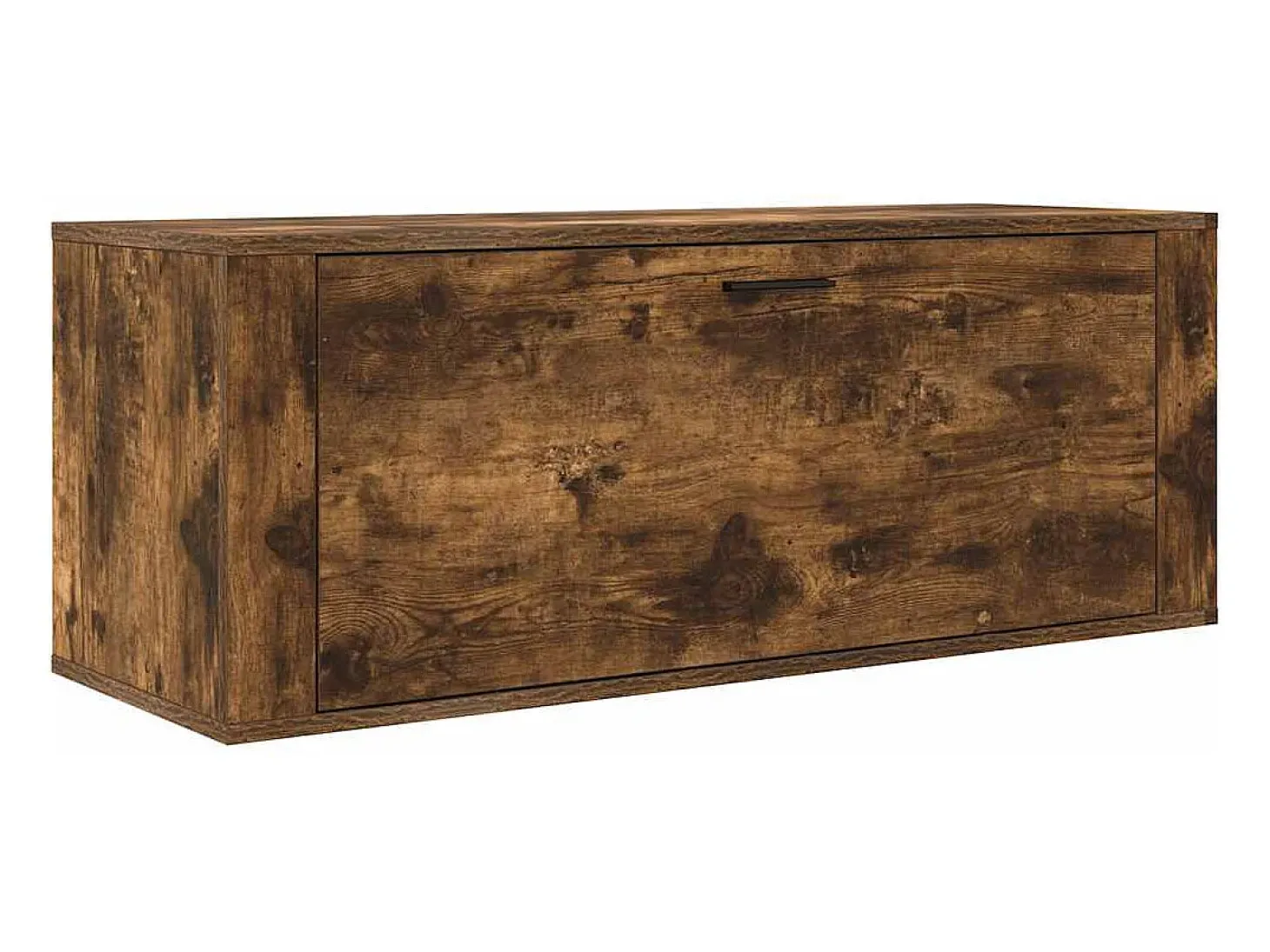 Zapatero de pared Roble ahumado 100x35x38 cm