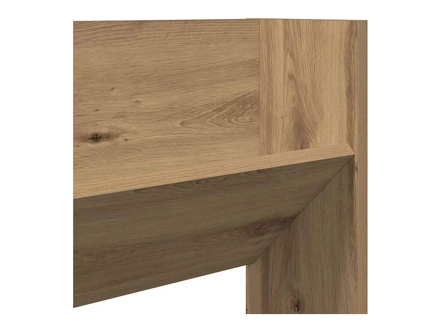 Zapatero de pared, roble artesanal, madera de ingeniería