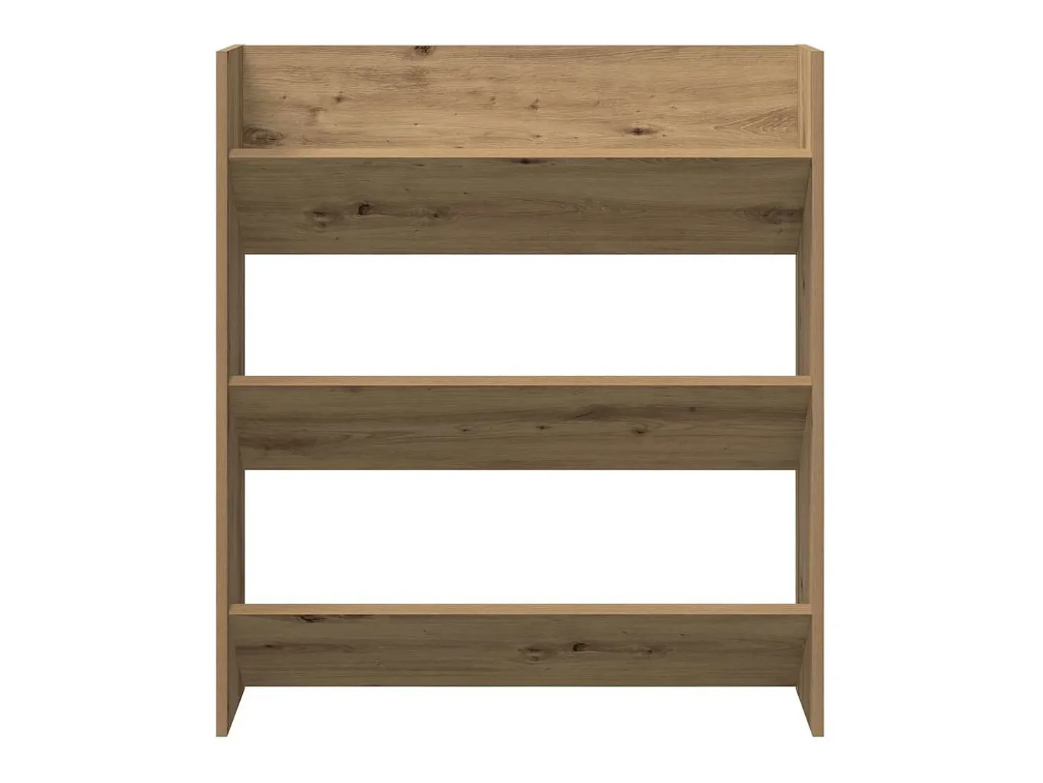 Zapatero de pared, roble artesanal, madera de ingeniería