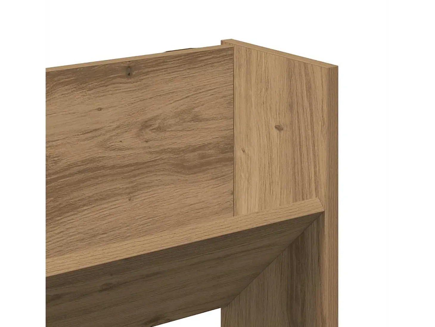 Zapatero de pared, roble artesanal, madera de ingeniería