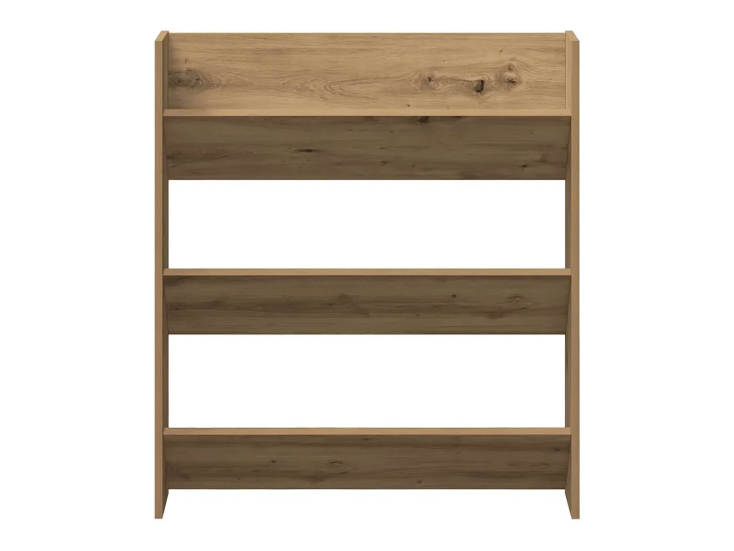 Zapatero de pared, roble artesanal, madera de ingeniería