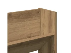 Zapatero de pared, roble artesanal, madera de ingeniería