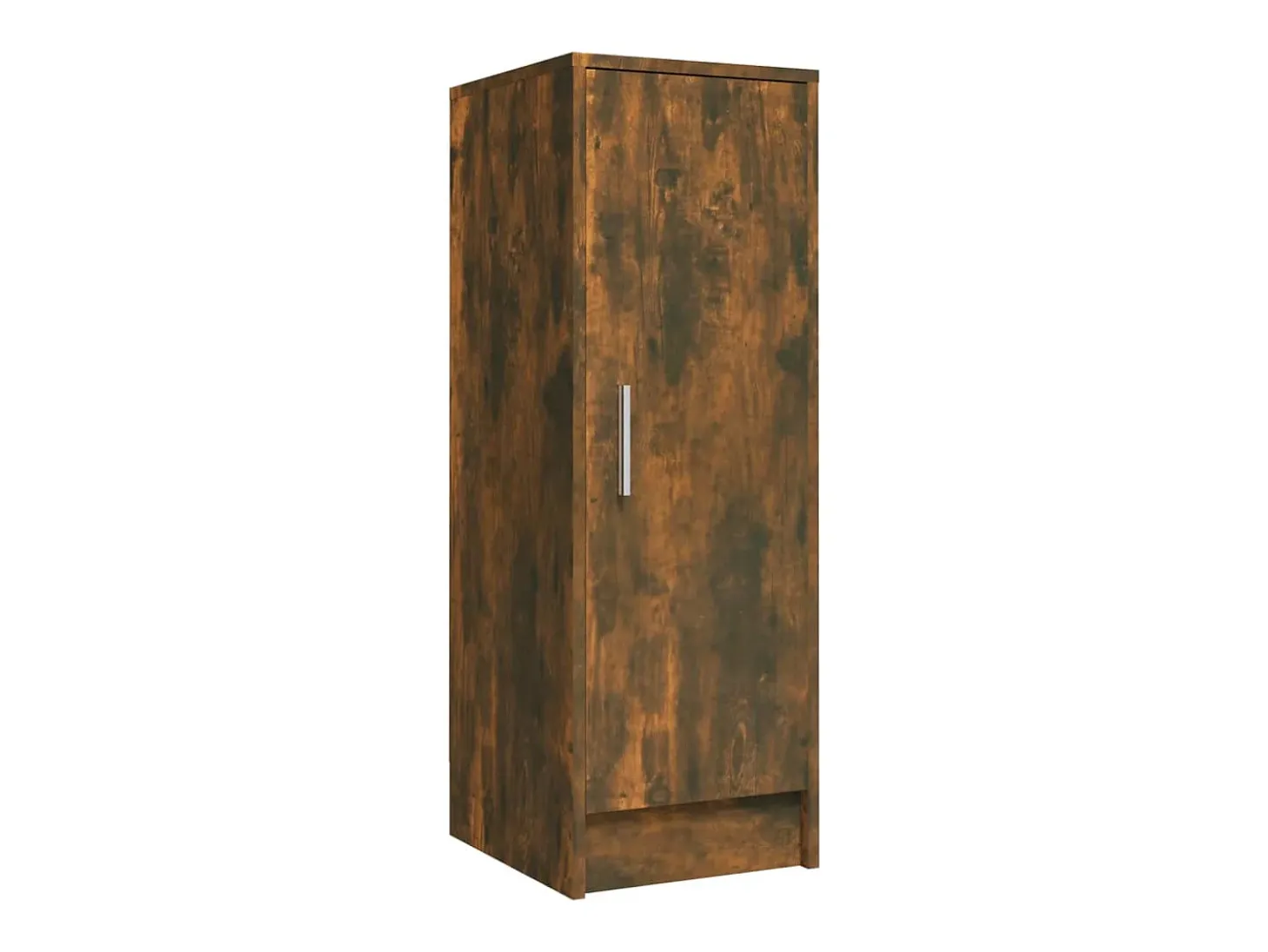 Zapatero de roble ahumado 32x35x92 cm Madera de ingeniería