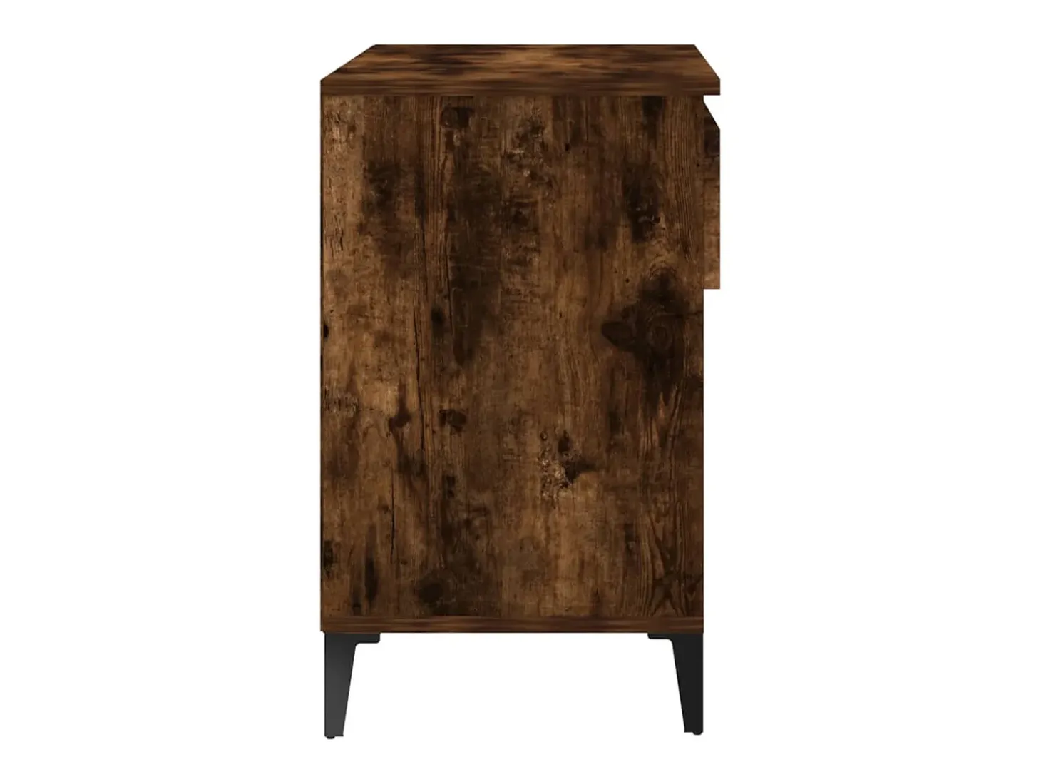 Zapatero de roble ahumado 70x36x60 cm Madera de ingeniería
