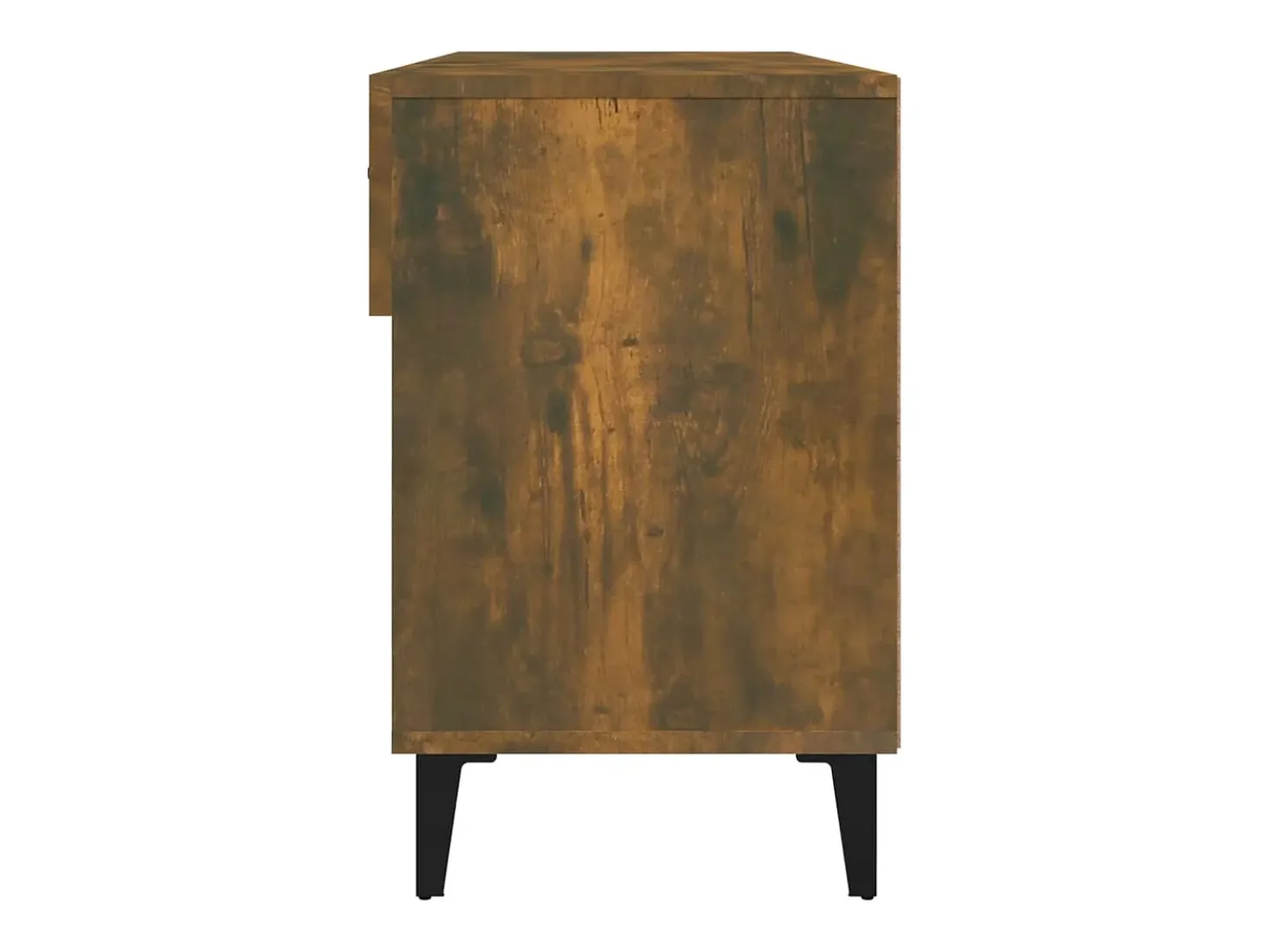 Zapatero de roble ahumado 102x35x55 cm Madera de ingeniería