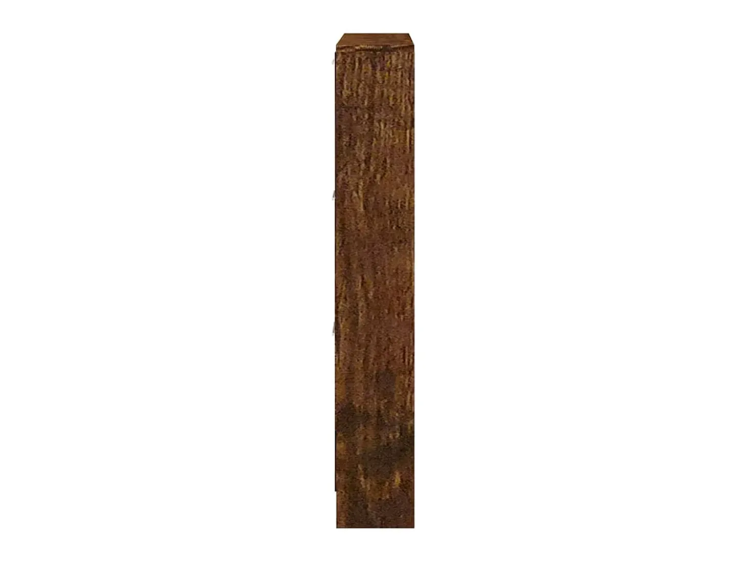Zapatero de roble ahumado 59x17x108 cm Madera de ingeniería