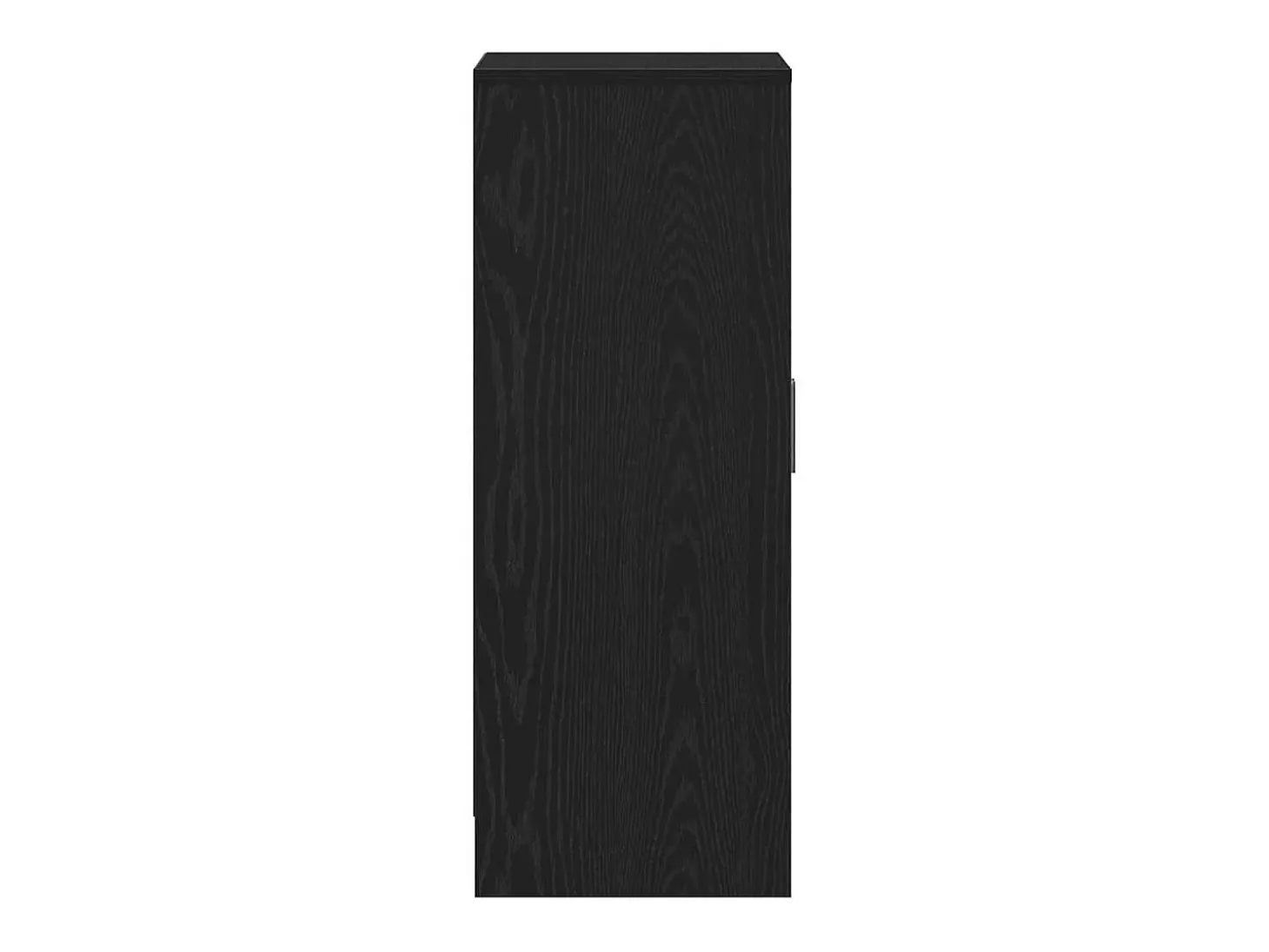 Zapatero de roble negro 60x35x92 cm madera de ingeniería