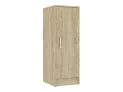 Zapatero de roble Sonoma 32x35x92 cm Madera de ingeniería