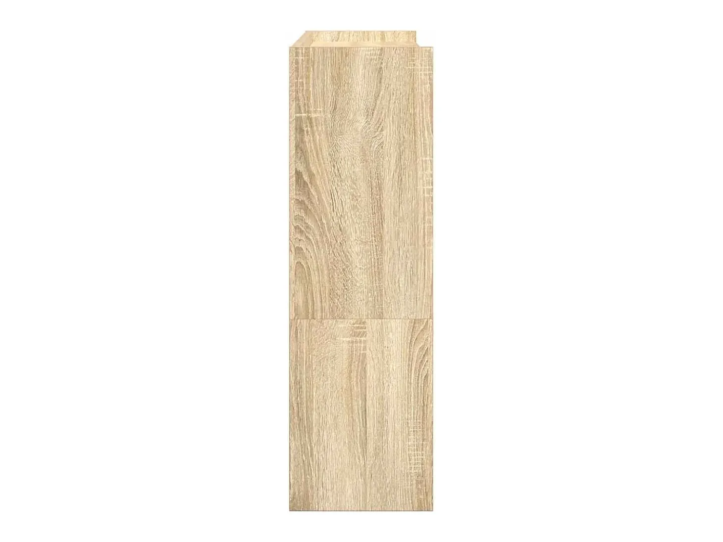 Zapatero de roble Sonoma 80x25x81 cm madera de ingeniería