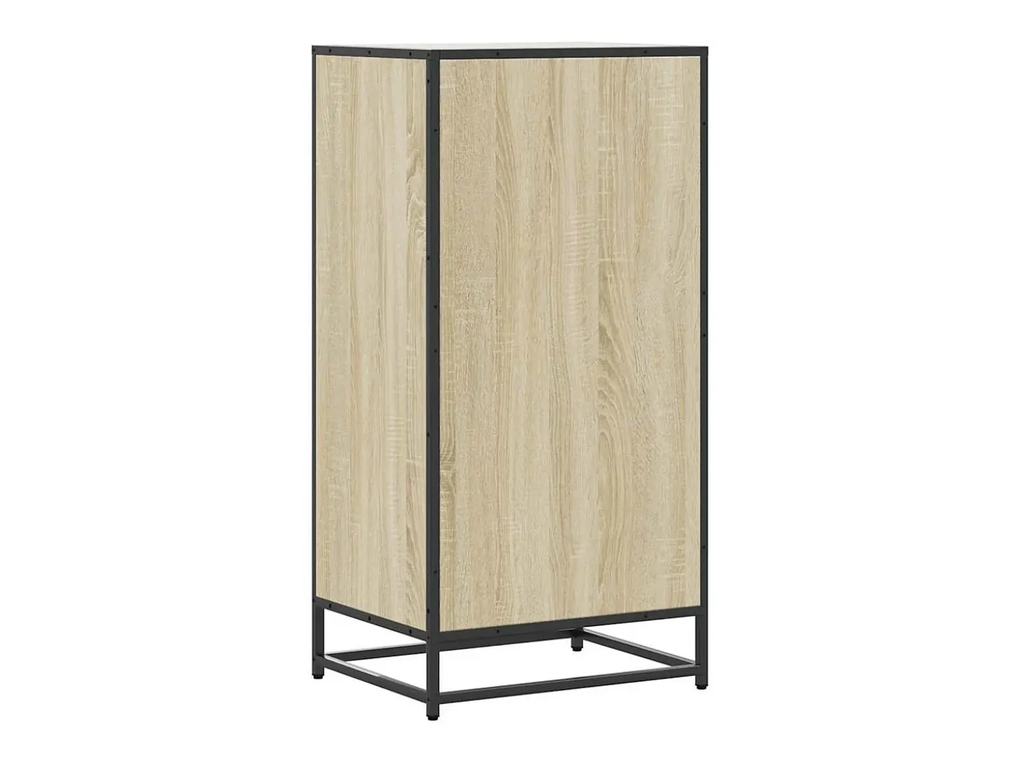 Zapatero de roble Sonoma 48x38x97,5 cm madera de ingeniería