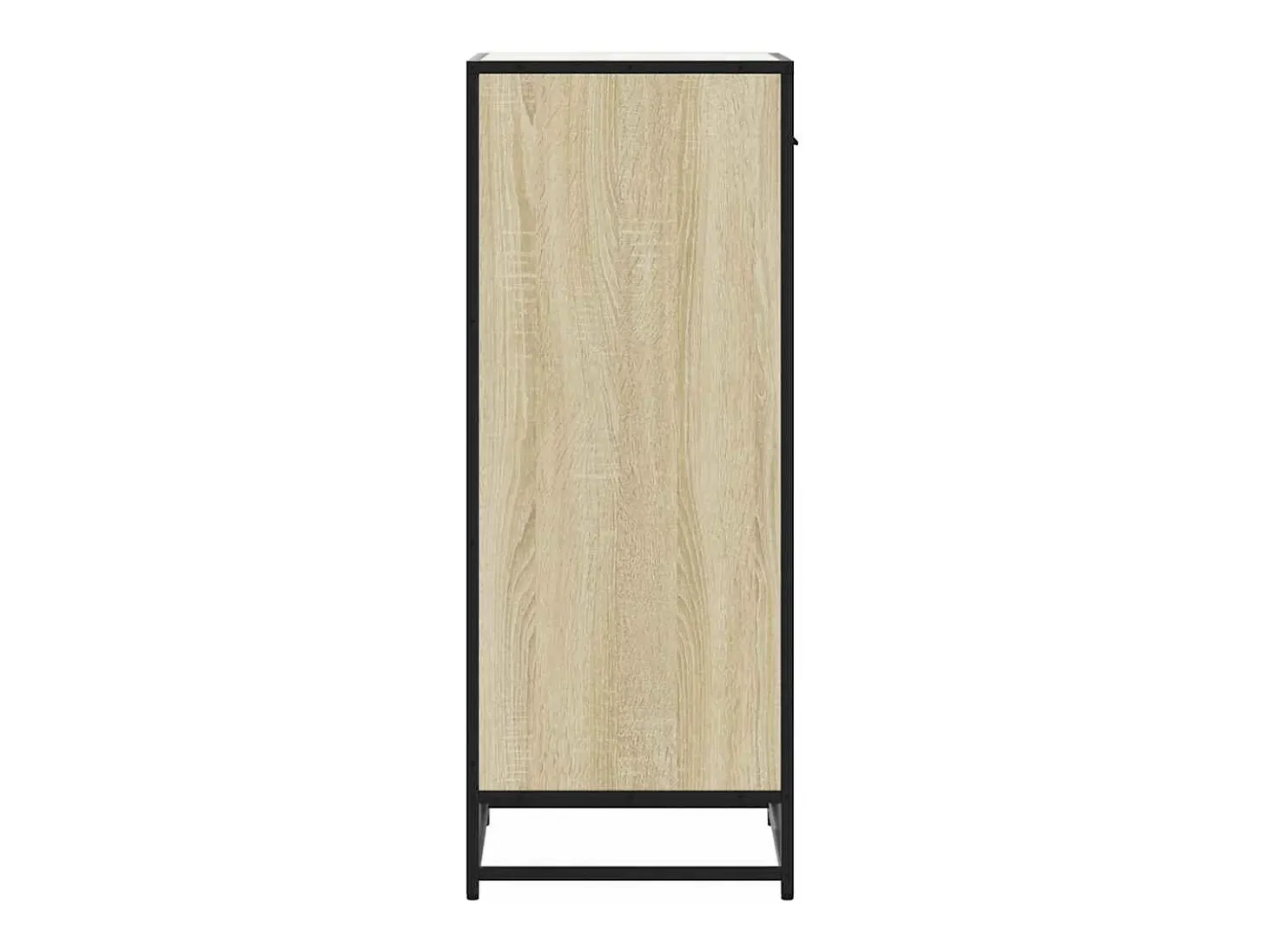 Zapatero de roble Sonoma 48x38x97,5 cm madera de ingeniería