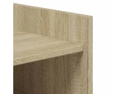 Zapatero de roble Sonoma 74,5x37,5x100 cm
