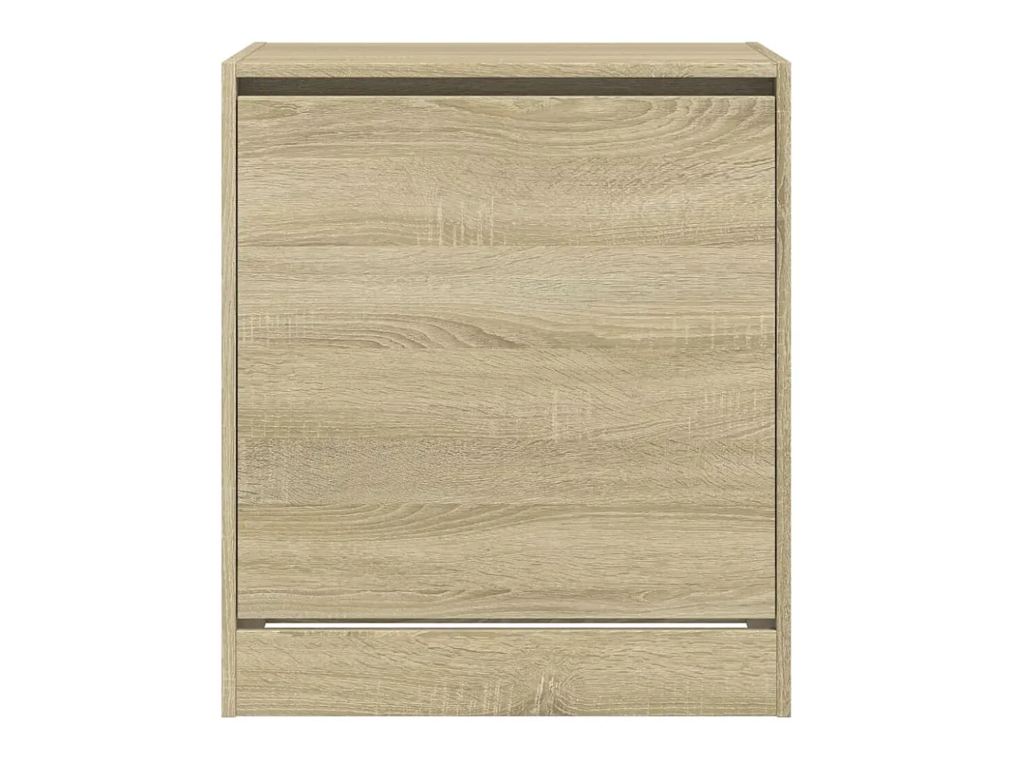 Zapatero de roble Sonoma 60x42x69 cm madera de ingeniería