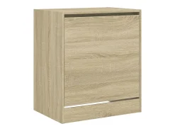 Zapatero de roble Sonoma 60x42x69 cm madera de ingeniería