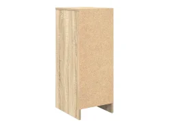 Zapatero de roble Sonoma 29,5x34x76 cm madera de ingeniería