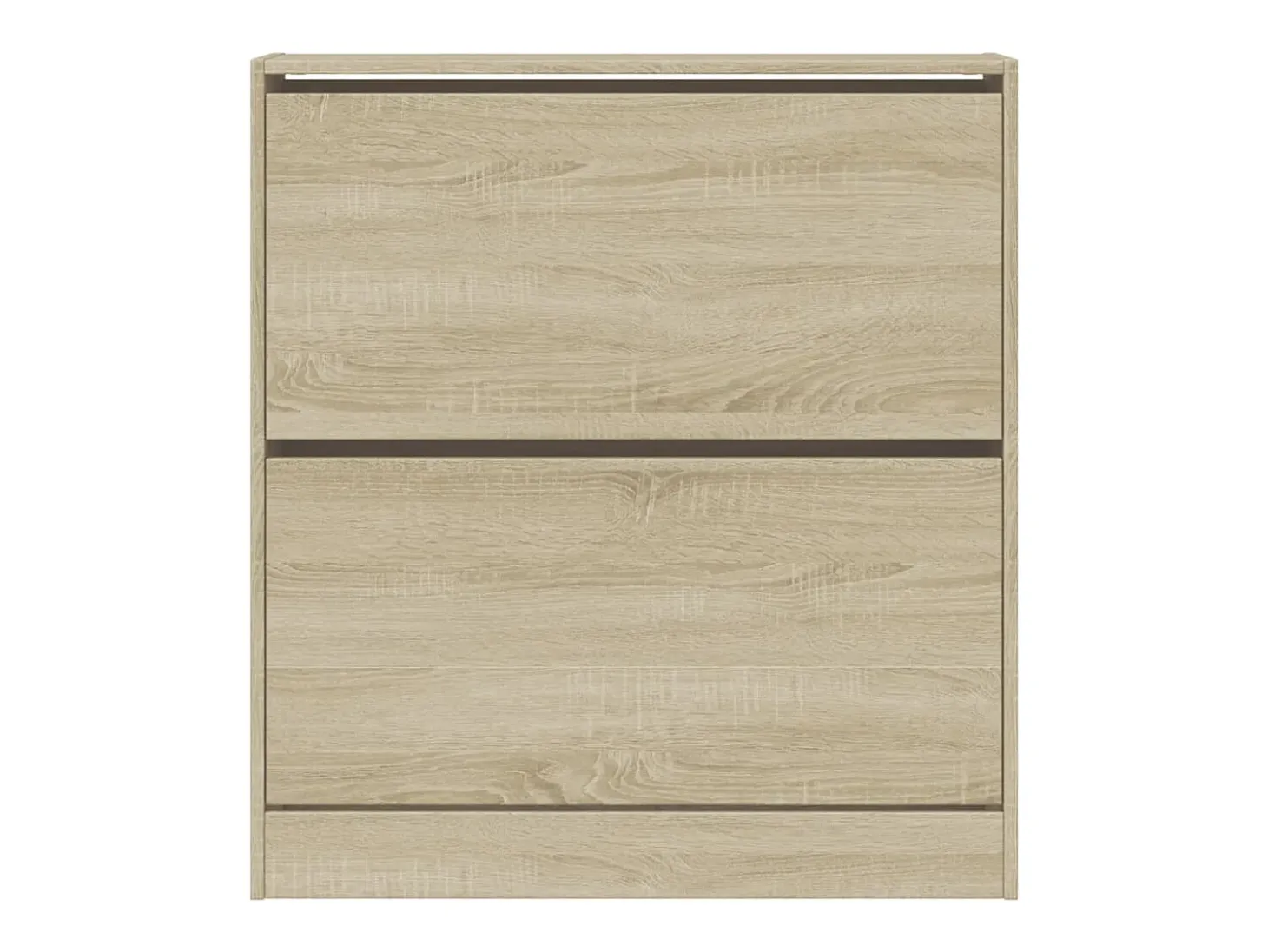 Zapatero de roble Sonoma 80x21x87,5 cm madera de ingeniería