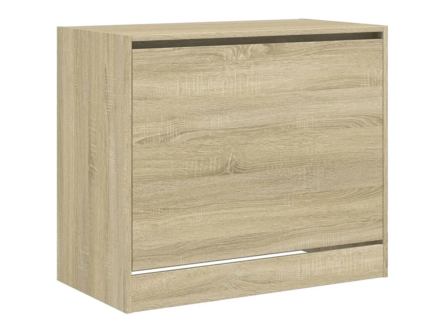 Zapatero de roble Sonoma 80x42x69 cm madera de ingeniería