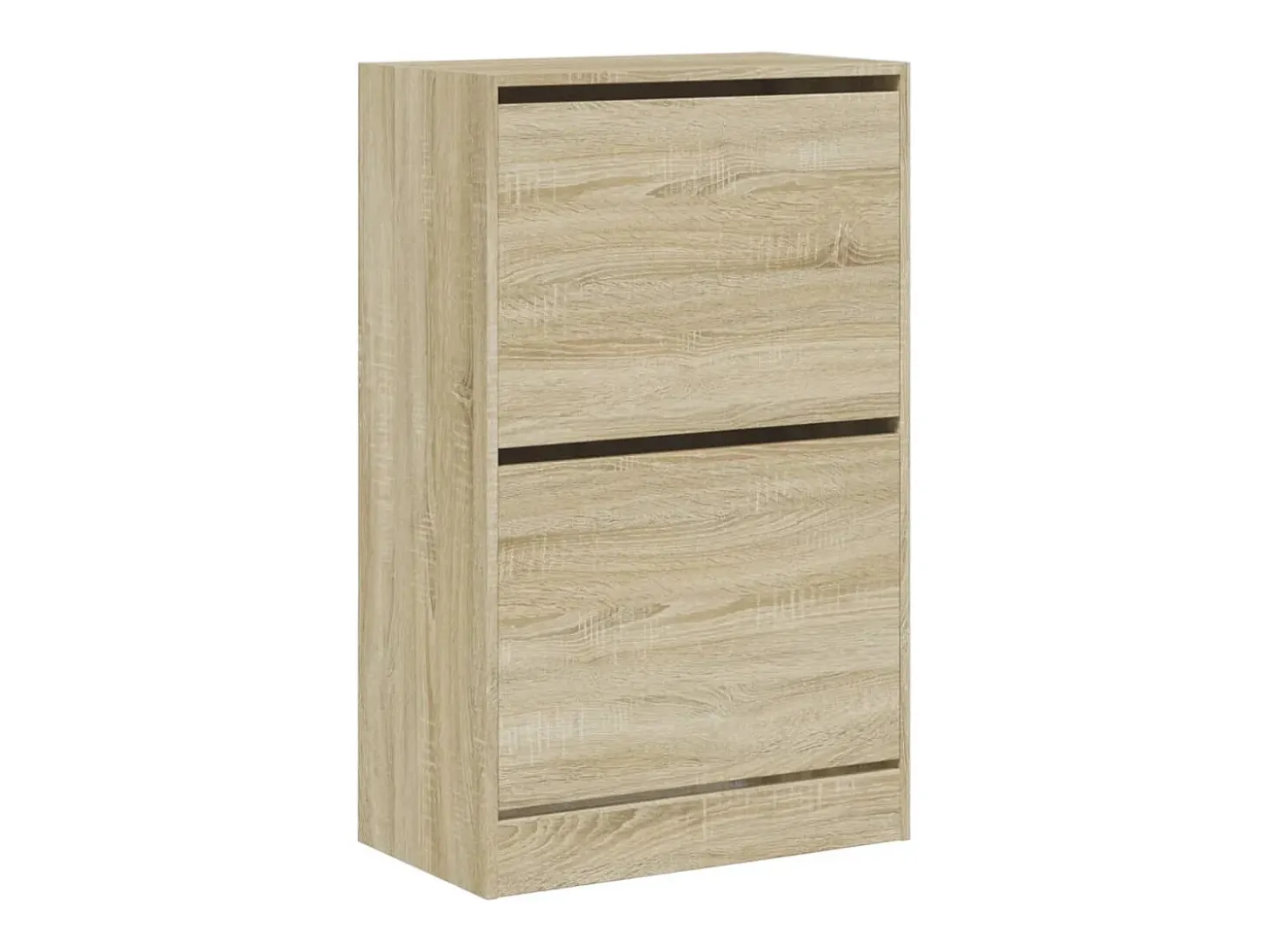 Zapatero de roble Sonoma 60x34x96,5 cm madera de ingeniería