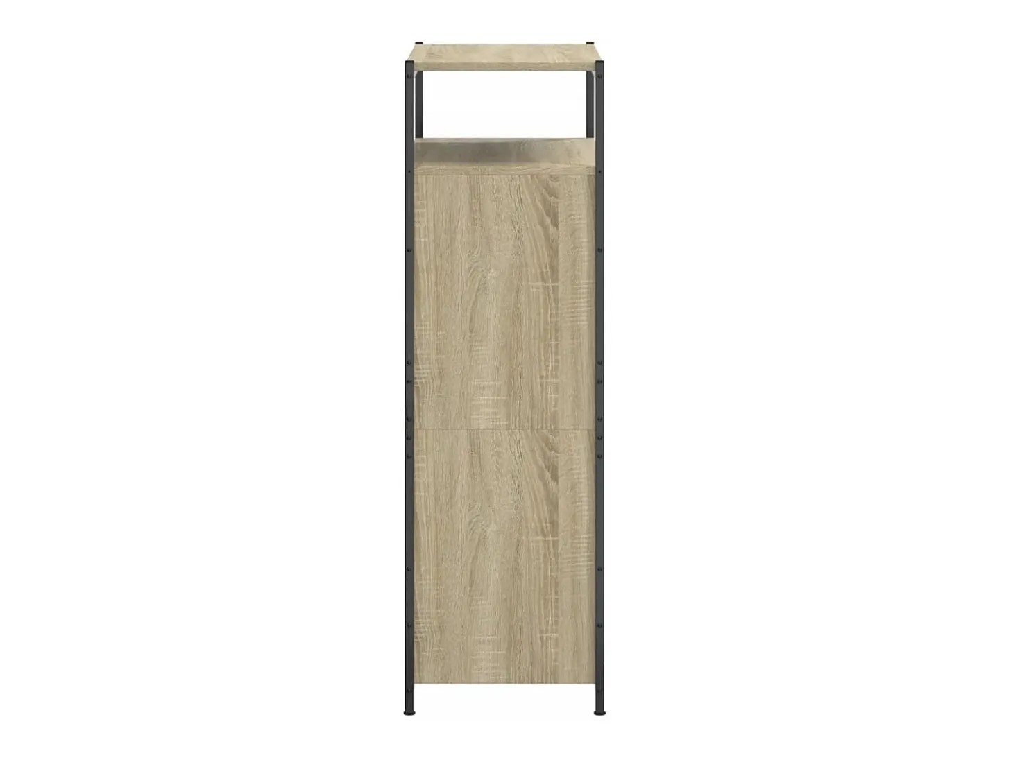 Zapatero de roble Sonoma 60x34x112cm madera de ingeniería