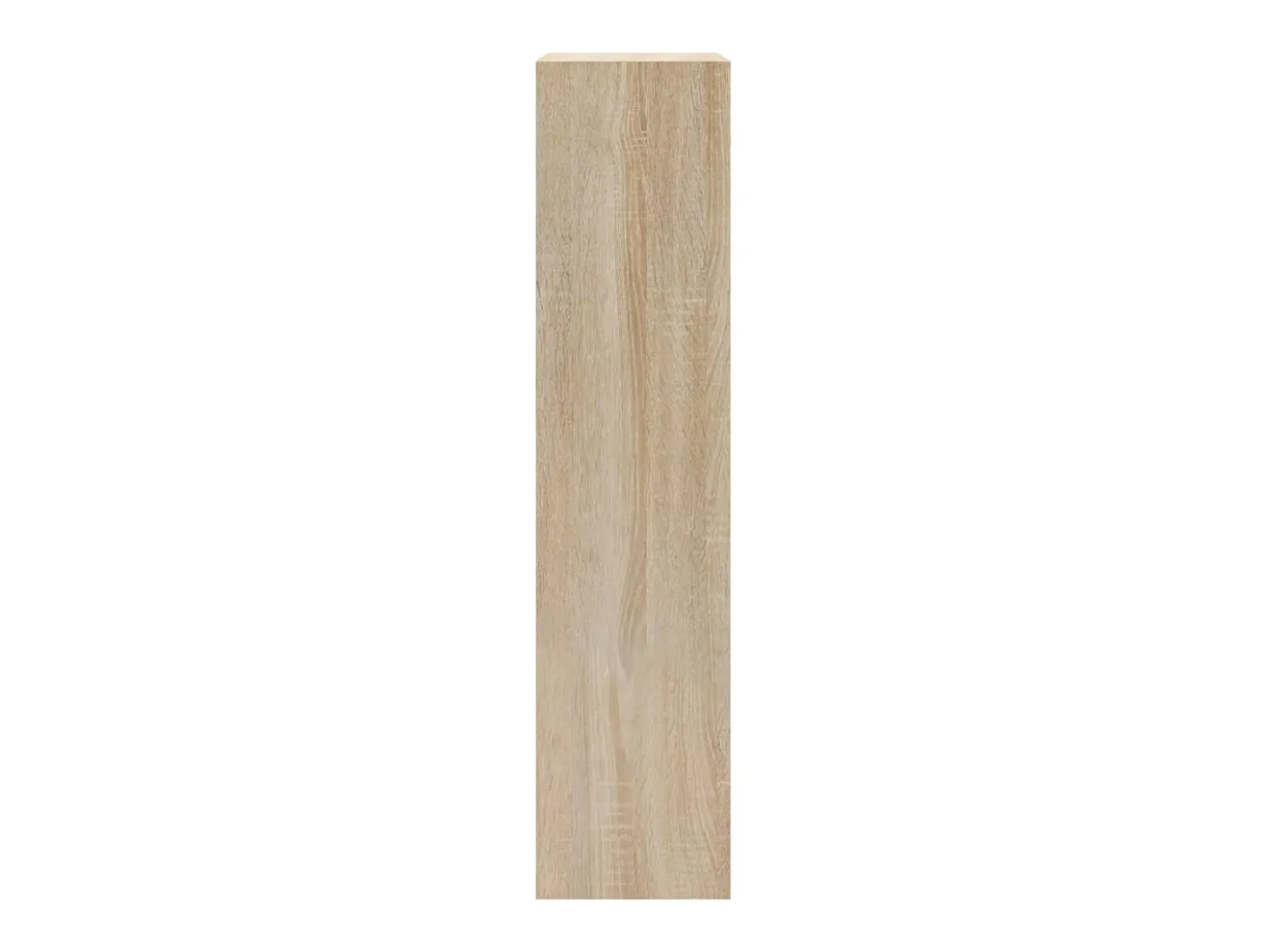 Zapatero de roble Sonoma de 63 x 24 x 103 cm de madera de ingeniería