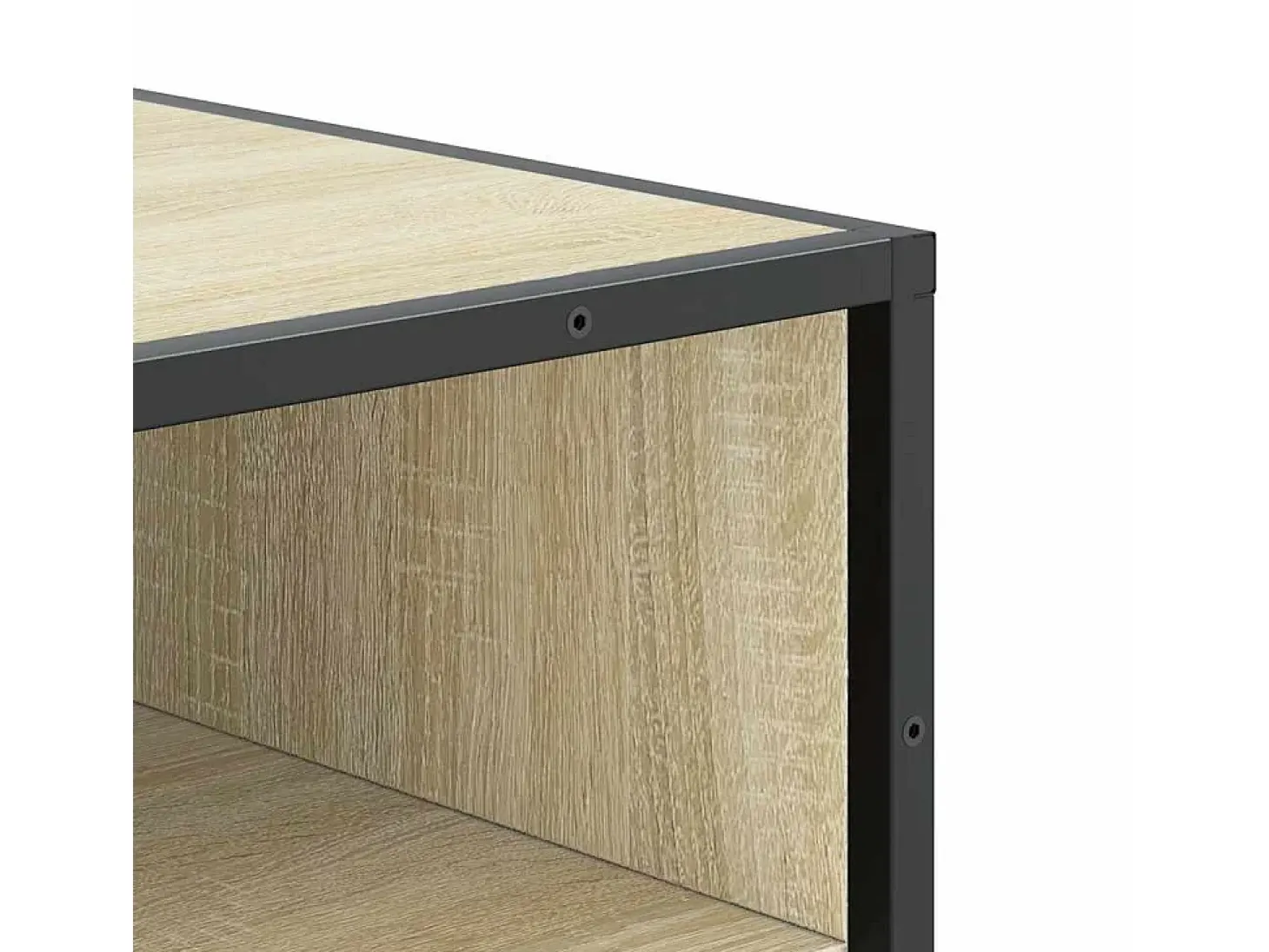 Zapatero de roble Sonoma 48x38x97,5 cm madera de ingeniería