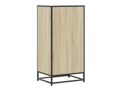 Zapatero de roble Sonoma 48x38x97,5 cm madera de ingeniería