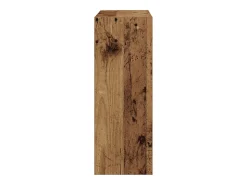Zapatero en madera vieja 60x21x57 cm en madera técnica