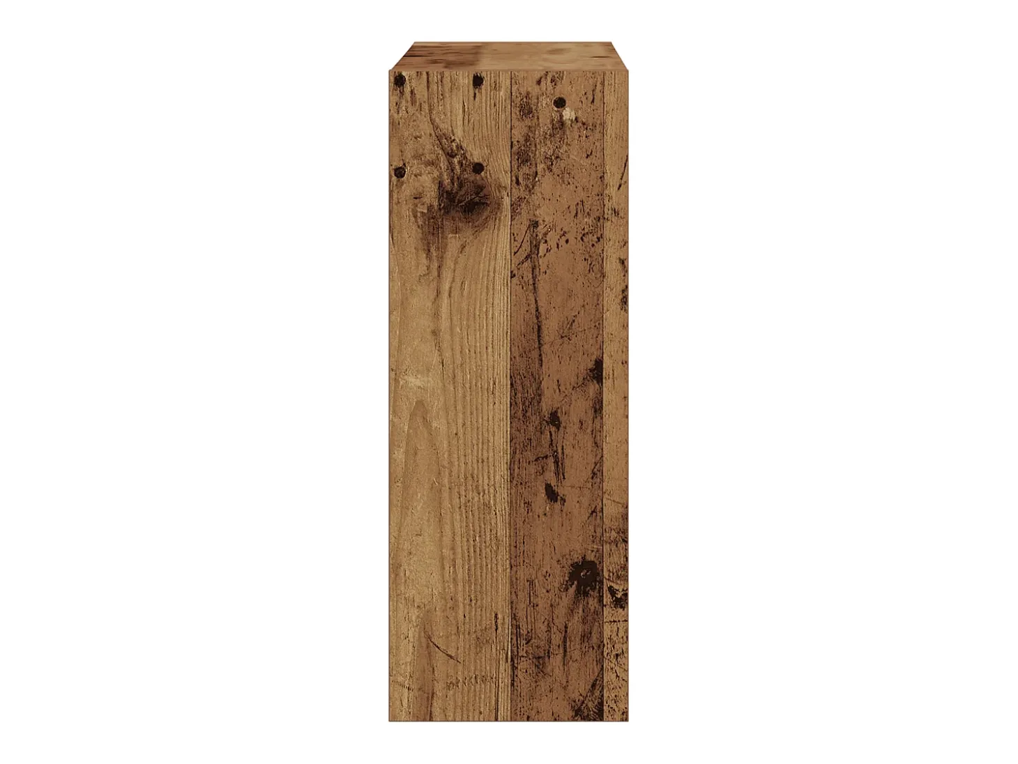 Zapatero en madera vieja 60x21x57 cm en madera técnica