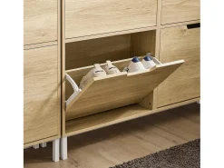 Zapatero Estrecho con 4 Solapas Organizador FSR100-N SoBuy ES