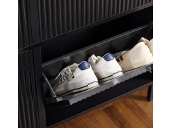 Zapatero Estrecho con 4 Solapas Organizador FSR177-L-SCH SoBuy ES