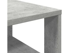 Zapatero gris hormigón 61x32x70 cm madera de ingeniería