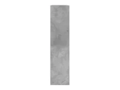 Zapatero gris hormigón 80x21x87,5 cm madera de ingeniería