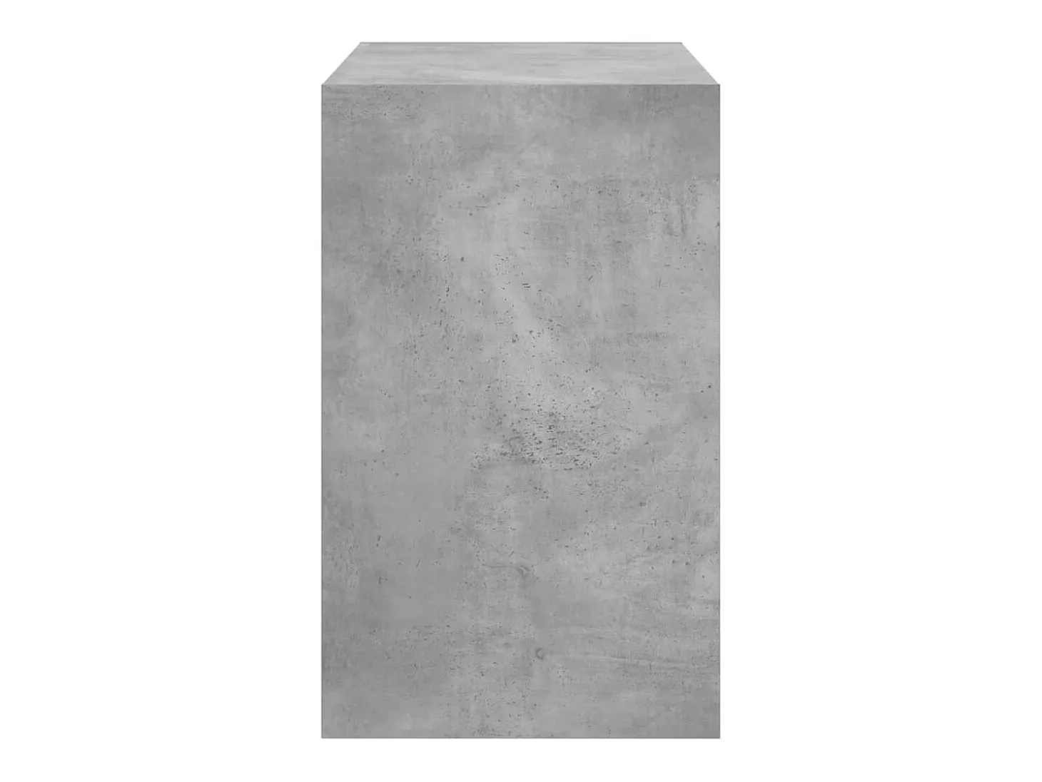 Zapatero gris hormigón 80x42x69 cm madera de ingeniería