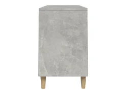Zapatero gris hormigón 102x36x60 cm Madera de ingeniería