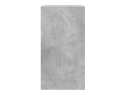 Zapatero gris hormigón 60x34x63,5 cm madera de ingeniería