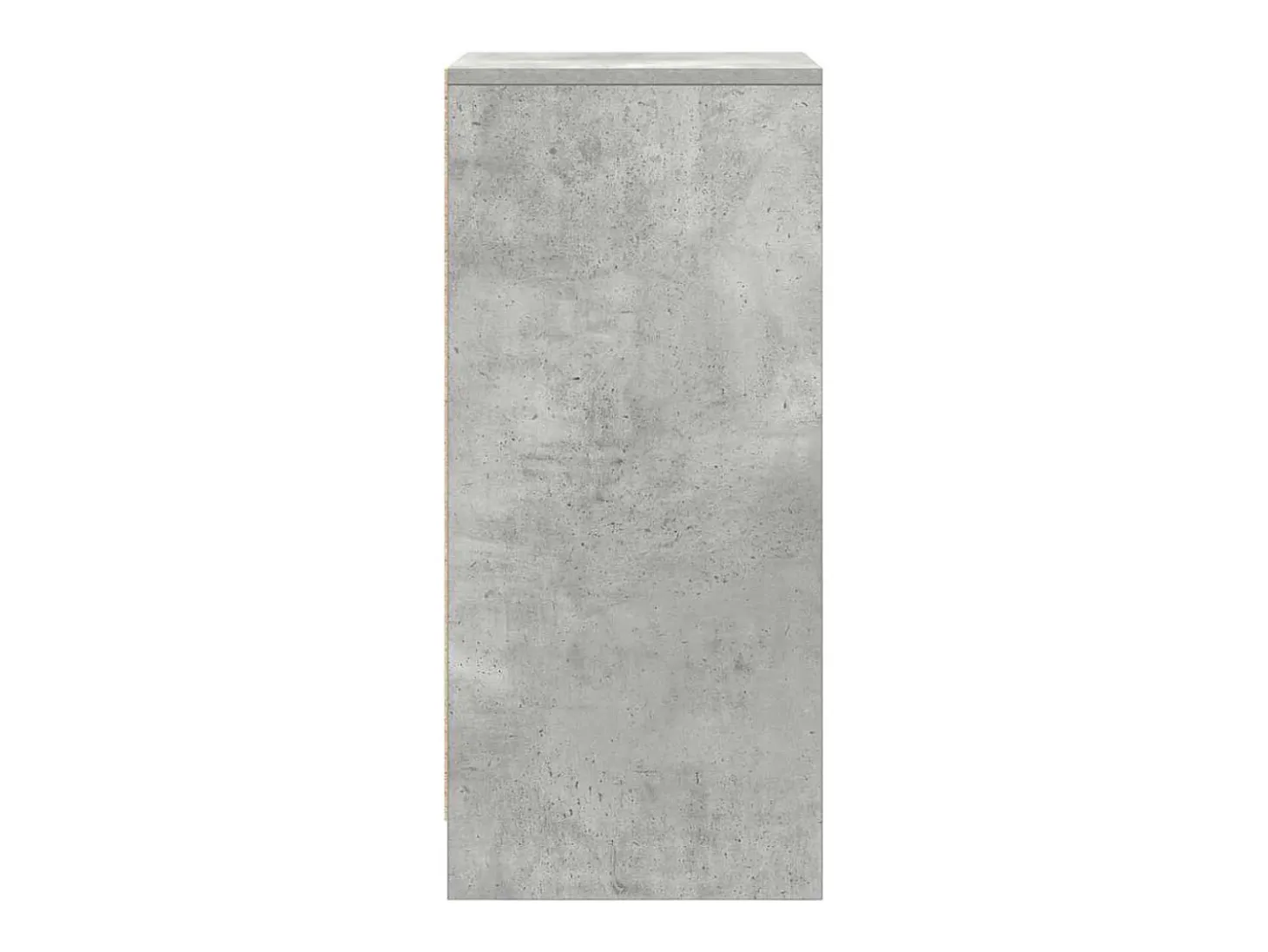 Zapatero gris hormigón 29,5x34x76 cm madera de ingeniería