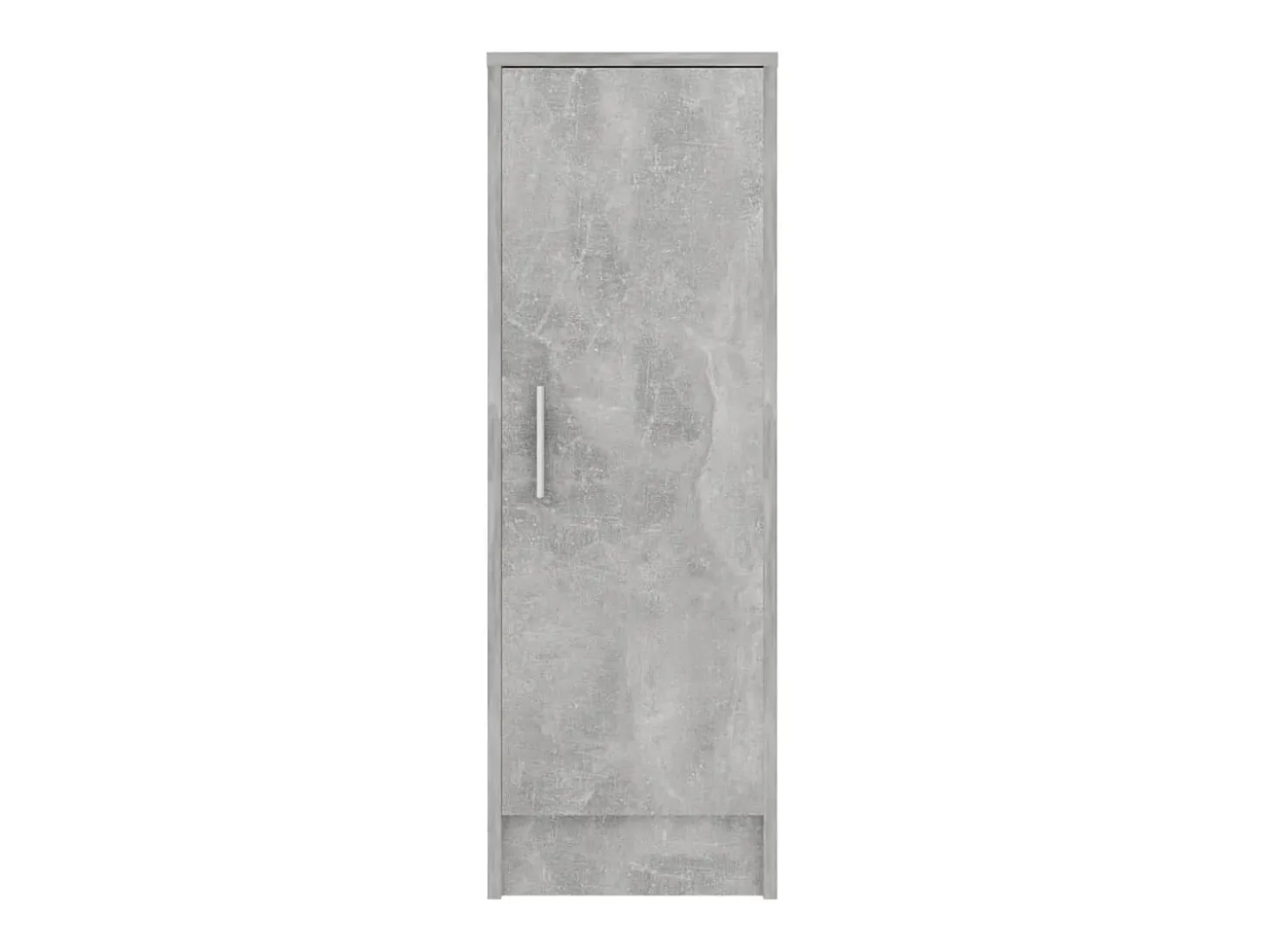 Zapatero gris hormigón 32x35x92 cm Madera de ingeniería