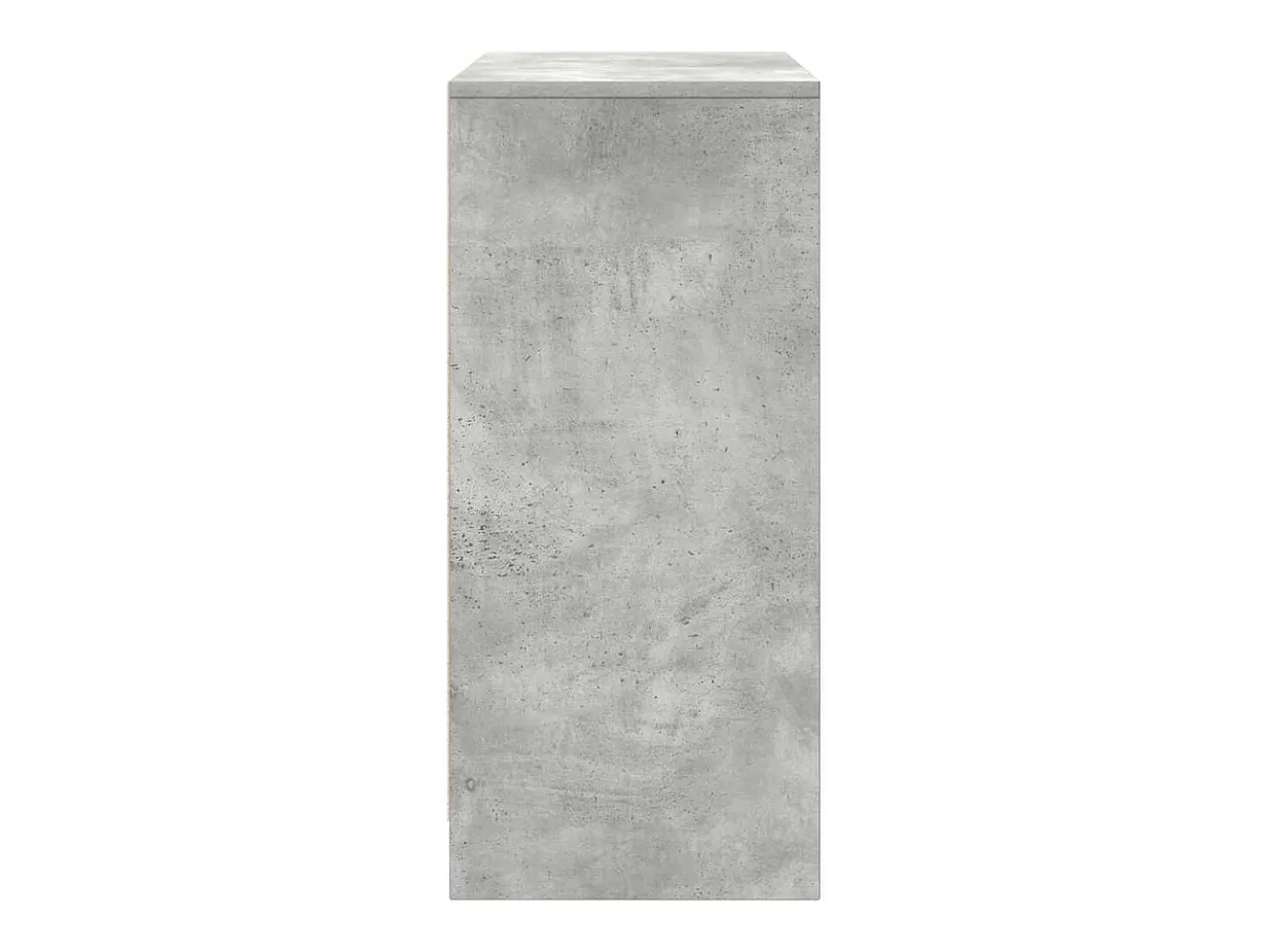 Zapatero gris hormigón 57x34x76 cm madera de ingeniería