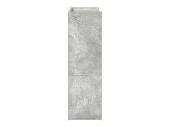 Zapatero gris hormigón 60x25x81 cm madera de ingeniería