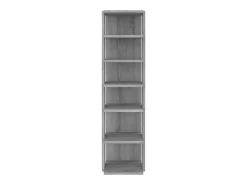 Zapatero gris Sonoma 27,5x27x102 cm Madera de ingeniería