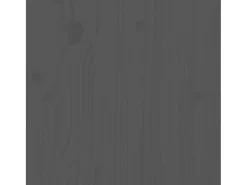 Zapatero gris 110x38x45,5 cm Madera maciza de pino