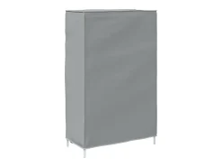 Zapatero gris 60,5x30x97 cm tela no tejida
