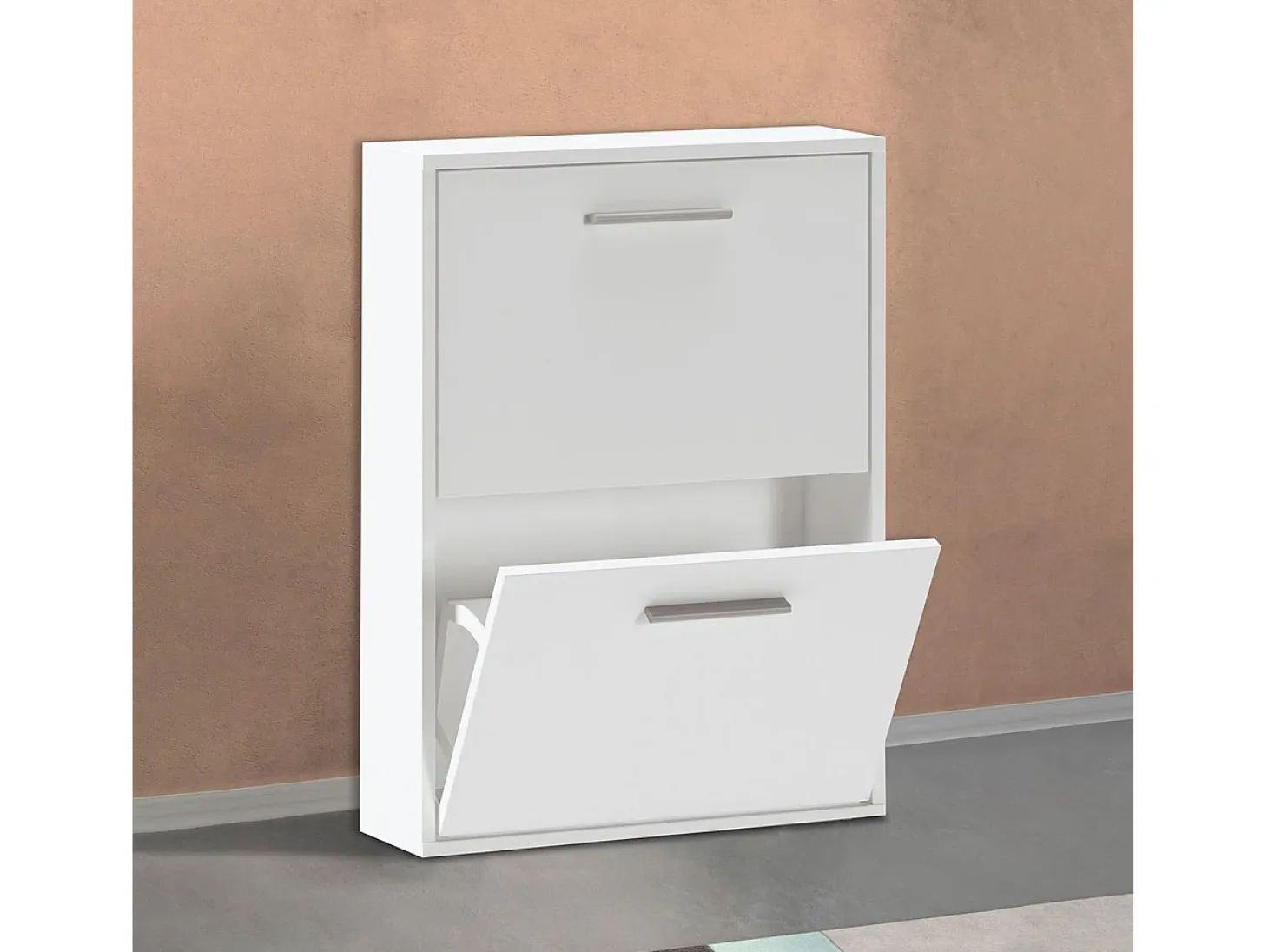 Zapatero Home 2 puertas Blanco